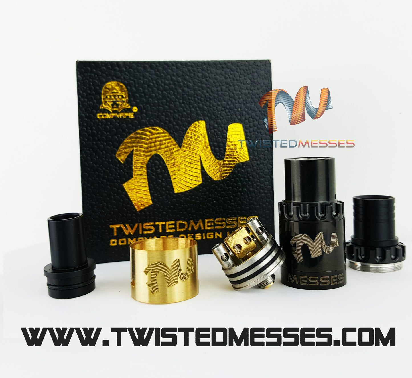 Twisted Messes RDA - Black and Gold