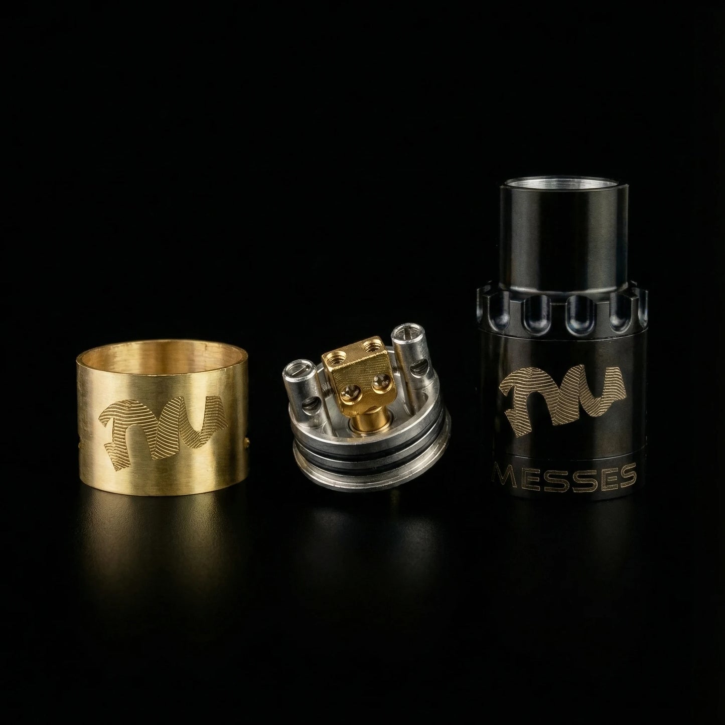 Twisted Messes RDA - Black and Gold