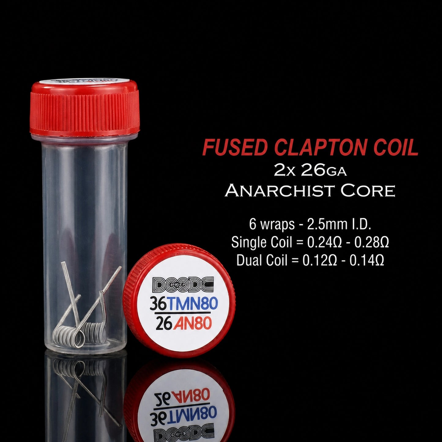 Squidoode Coils - Fused 26/36