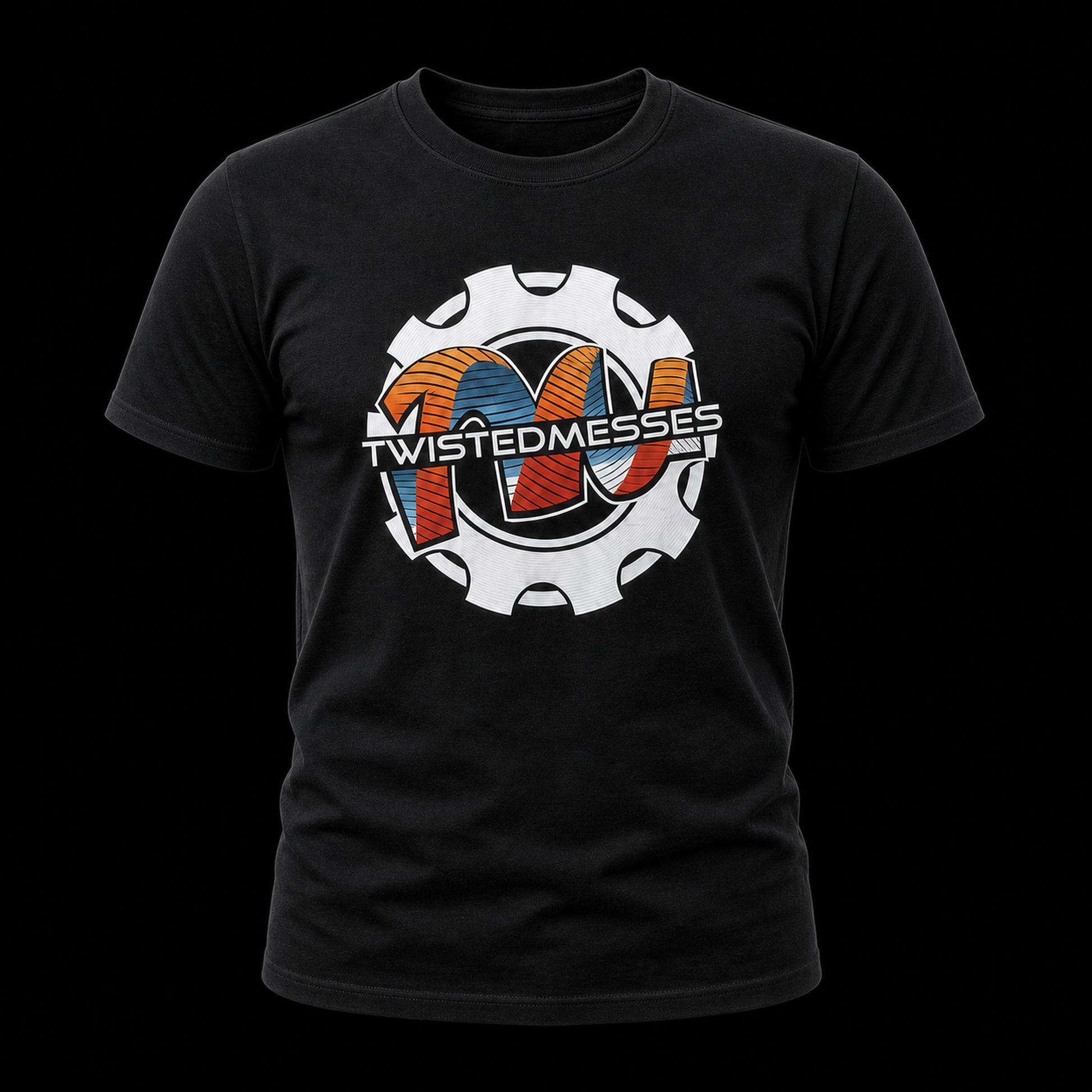 Twisted Messes T-Shirt - TM² Edition - Black Product View