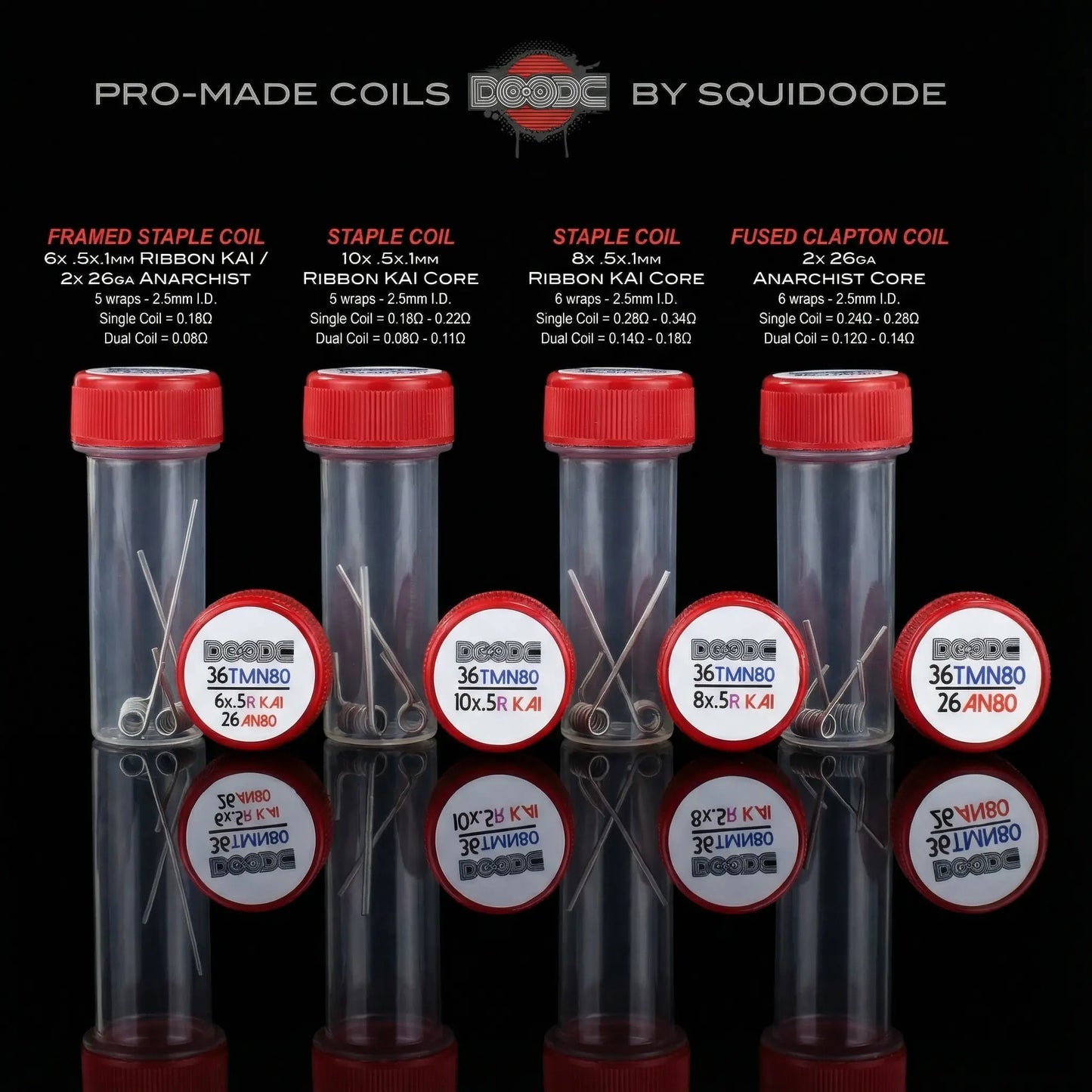 Squidoode Coils