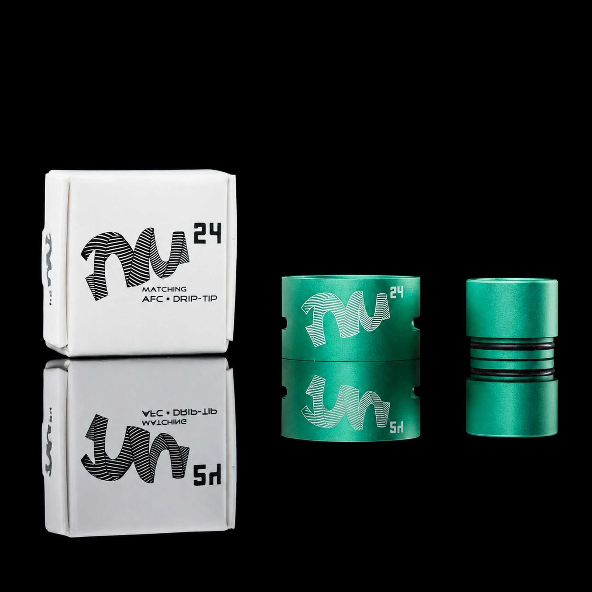 AFC Ring Drip-Tip Combo for TM24 - Aluminum Green