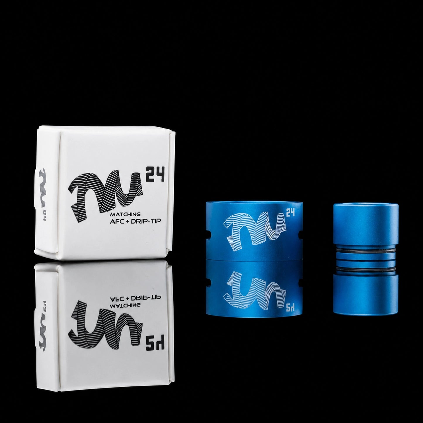 AFC Ring Drip-Tip Combo for TM24 - Aluminum Royal Blue
