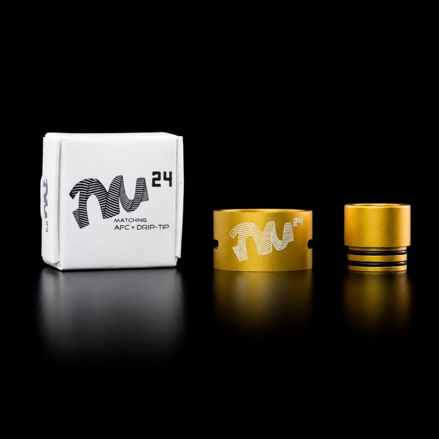AFC Ring Drip-Tip Combo for TM24 - Aluminum Yellow