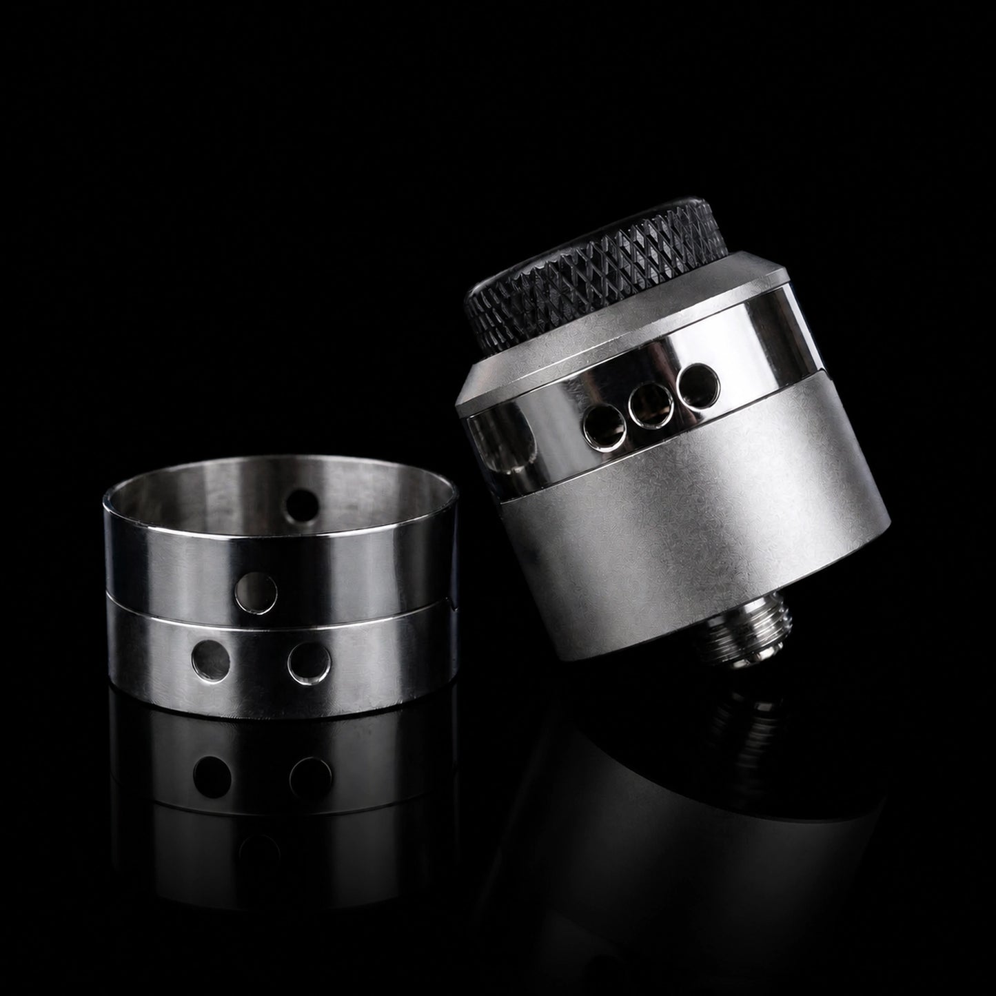 An RDA For Vaping - by Coilturd - Stainless Steel