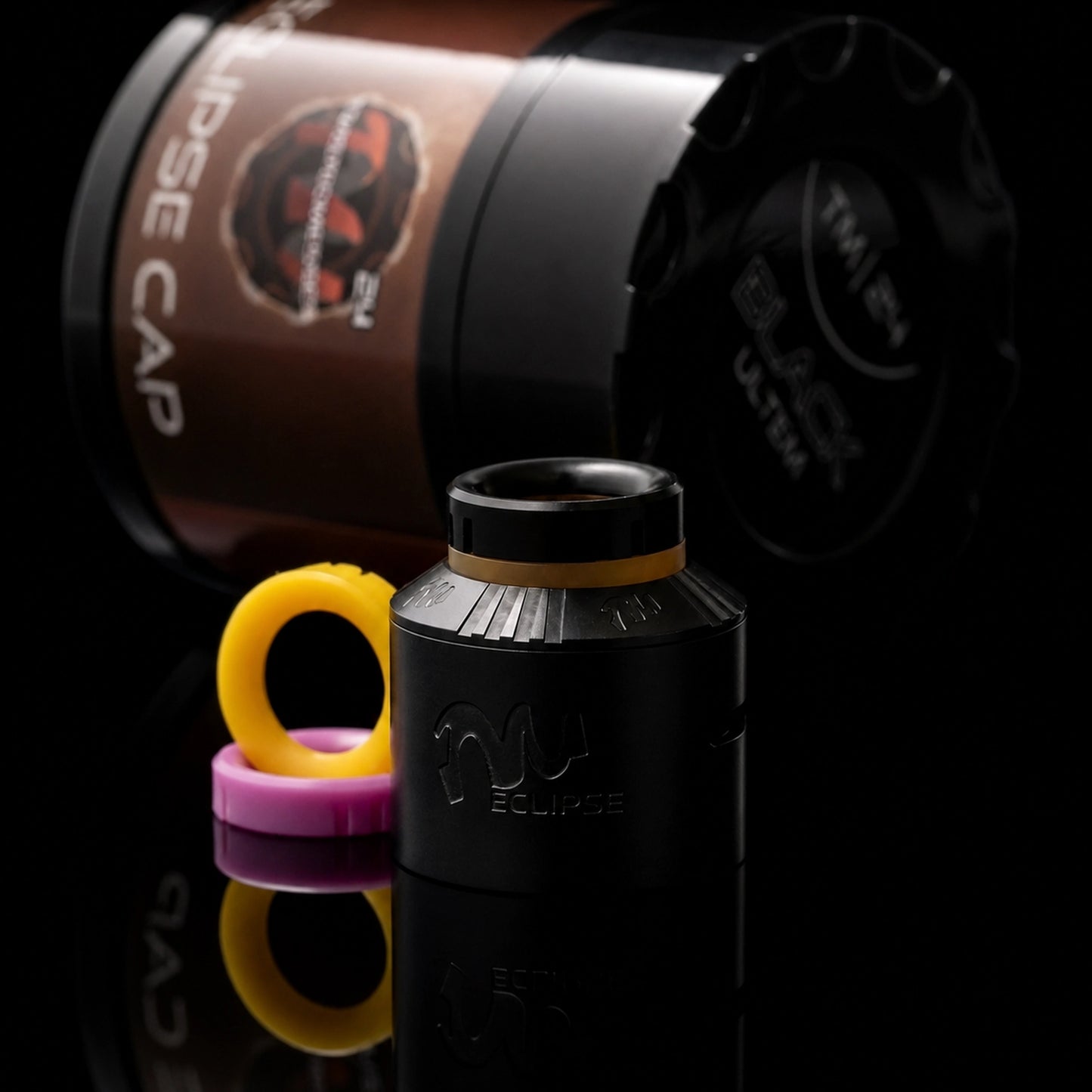 Eclipse Cap - for the TM24 RDA - Black