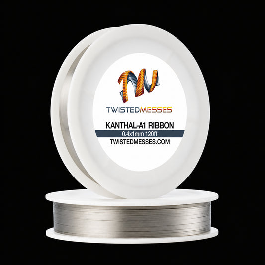Kanthal A1 Ribbon 0.4mm - 120ft wire spool