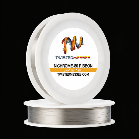 Nichrome 80 Ribbon 0.4mm - 120ft wire spool