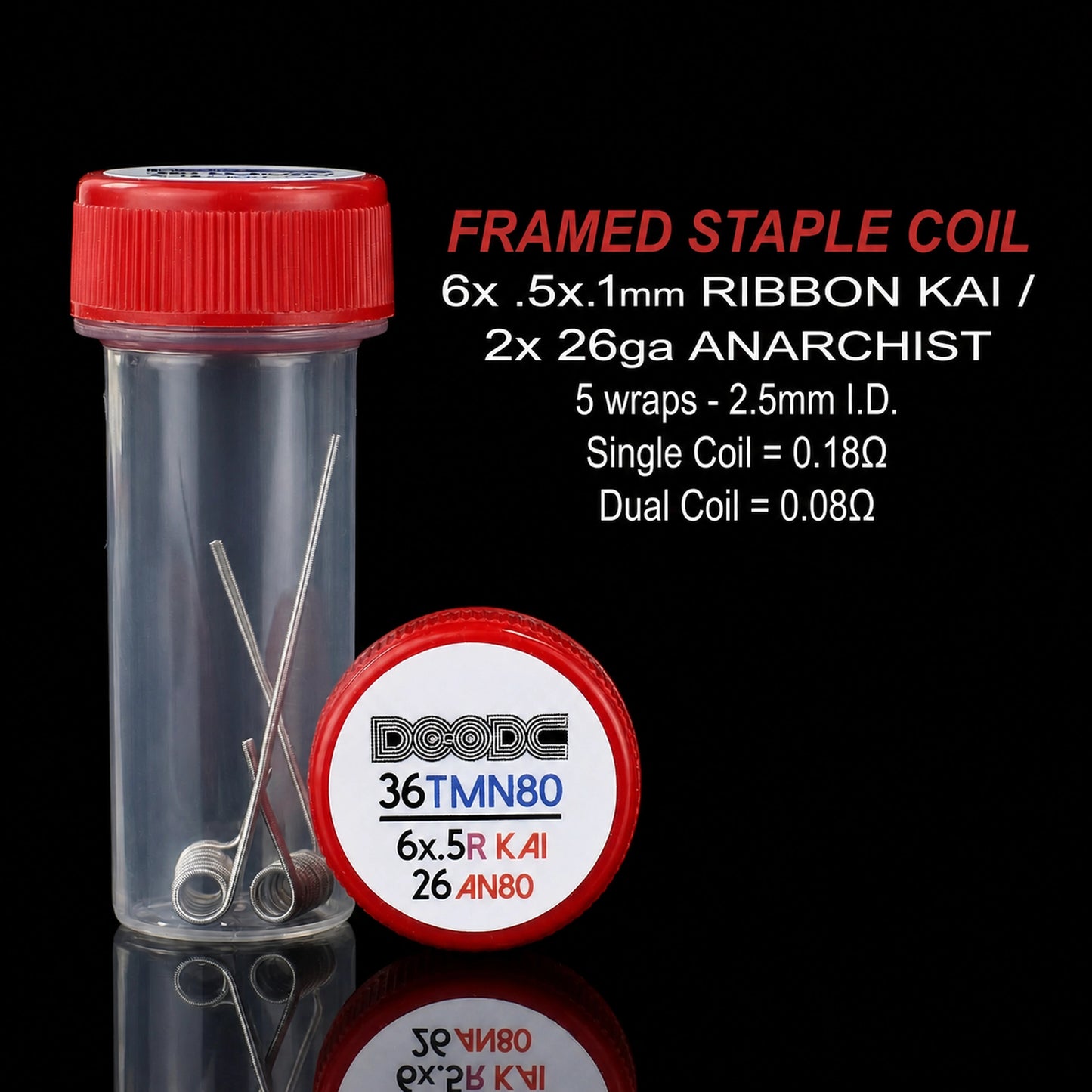 Squidoode Coils - Framed Staple