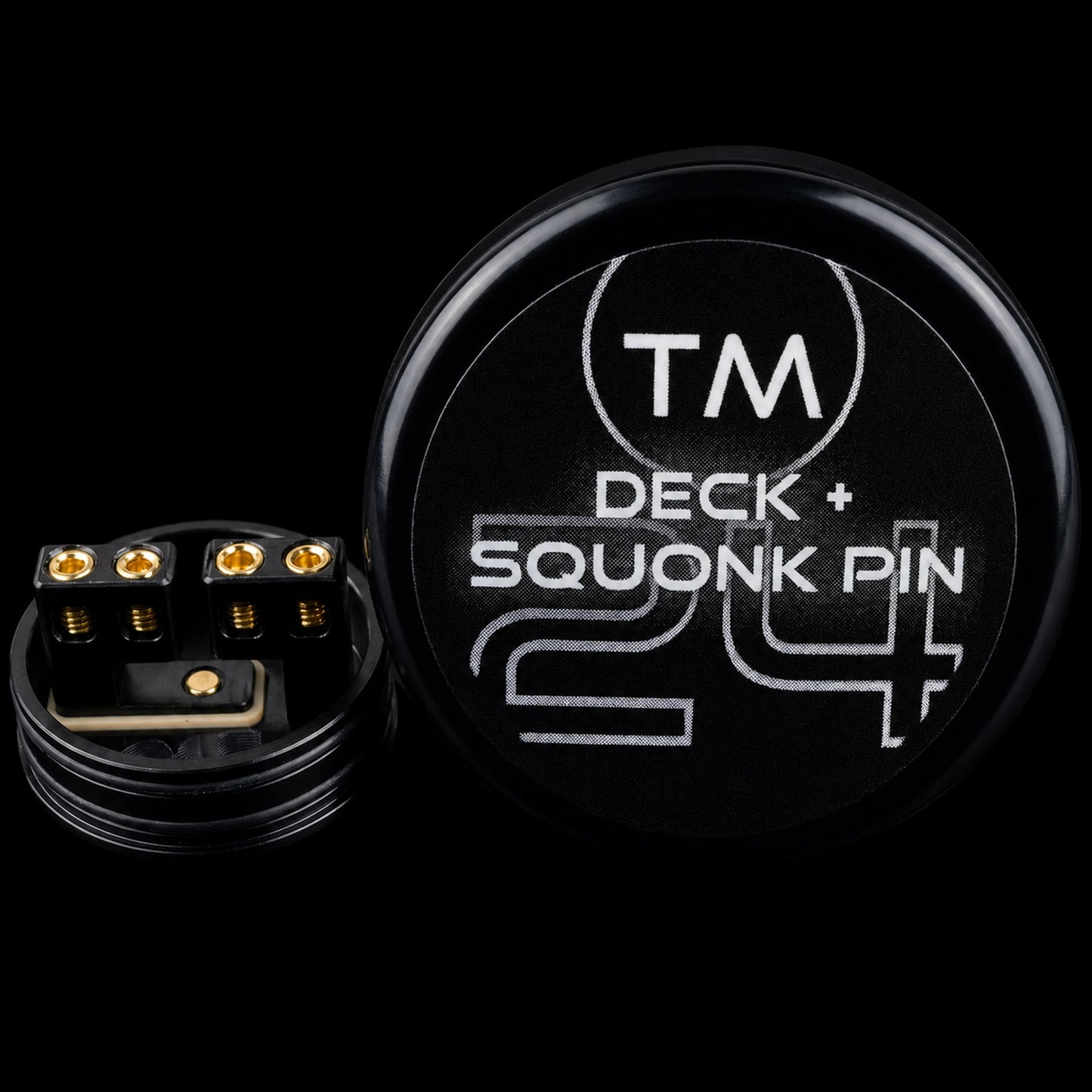 TM24 Pro-Series - Deck+Squonk Pin - Black