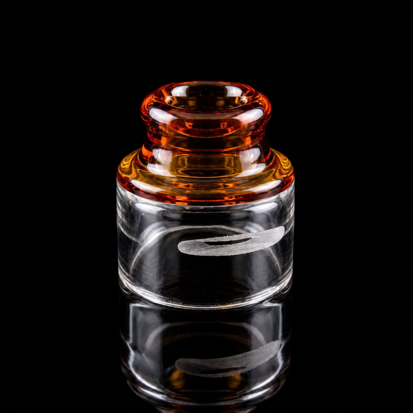 Trinity Glass Cap for TM24 RDA - Amber